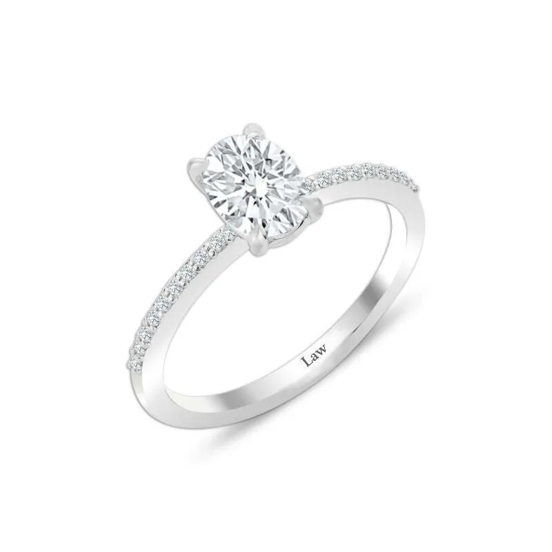 Solitaire Rings with Side Stones: A Classic Design with Extra Sparkle
