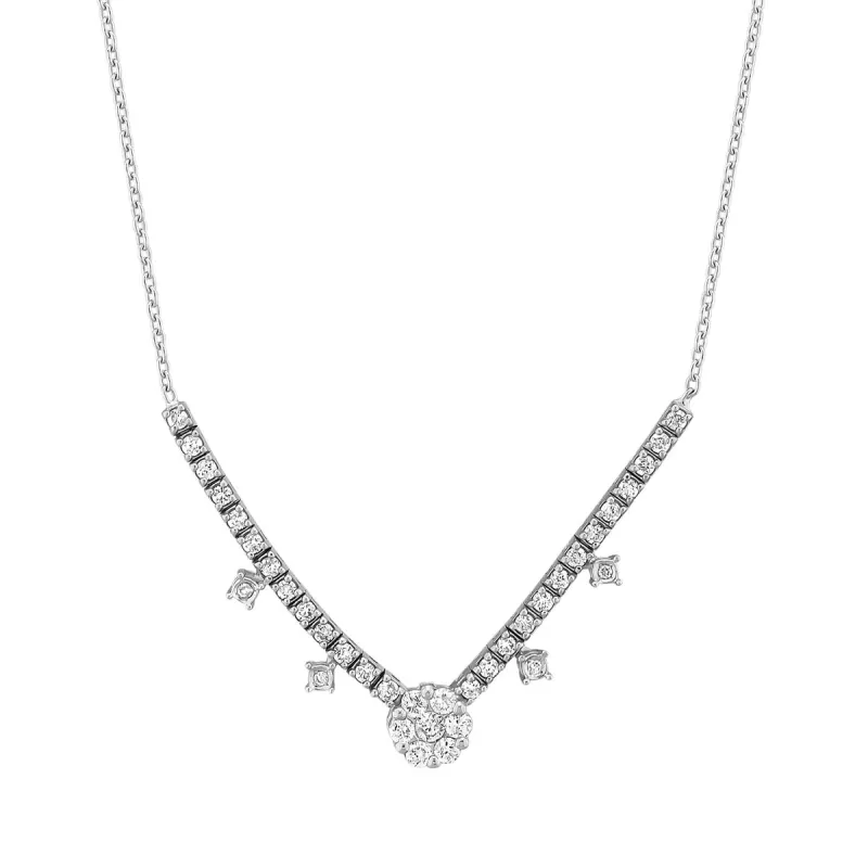 Coronet Diamond Necklaces: A Crown of Light at Your Neck