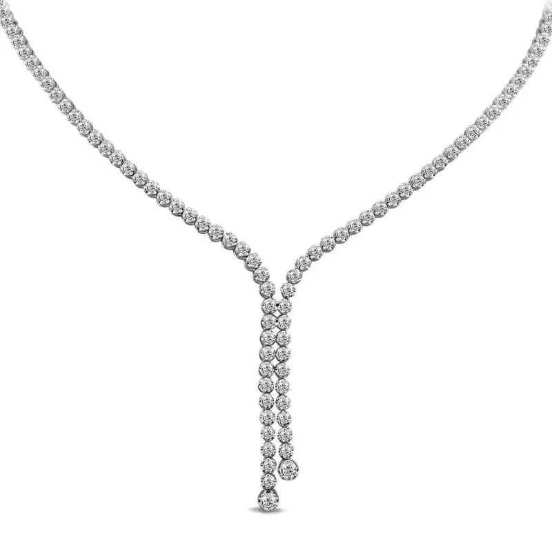 The Riviera Necklace: An Unbroken River of Diamonds