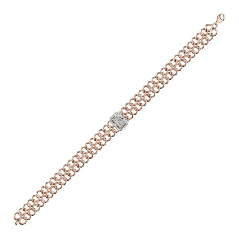 Baguette Diamond Bracelets: Architectural Sparkle on Your Wrist