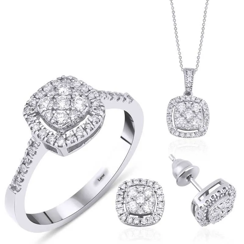 Coronet Diamond Sets: The Harmonious Sparkle of the Crown Shape